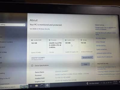HP EliteBook  G840 G3 …Ram 16 GB…. 256gb ssd…. 512 hhd      0333-2725289