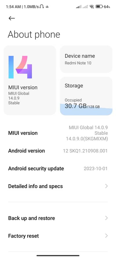Xiaomi Mi Note 10