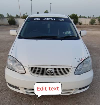 Toyota Corolla XLI 2004