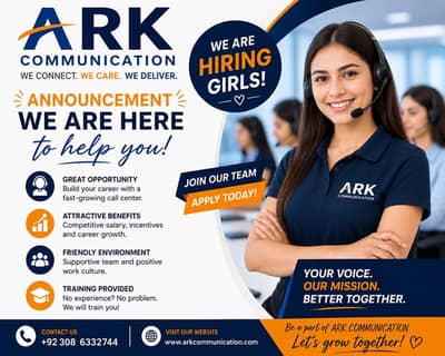 Female Call Center Staff Required – No Experience Needed
