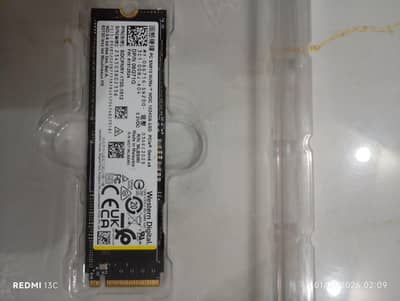 branded western digital 1tb nvme available for sell just like new