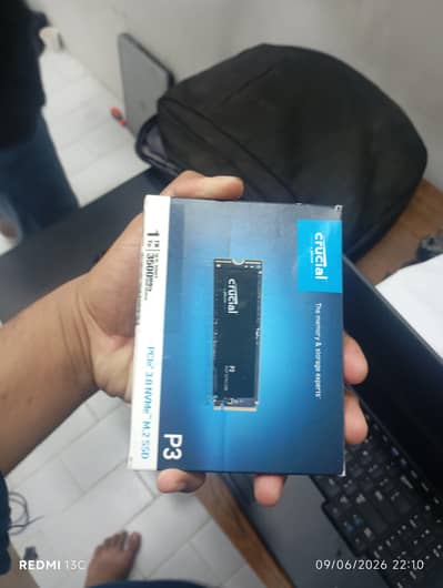 crucial branded 1 tb nvme available for sell brand new ha