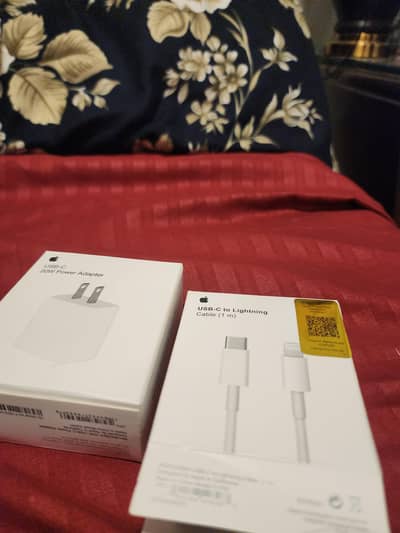 New Iphone Box Pack Charger.