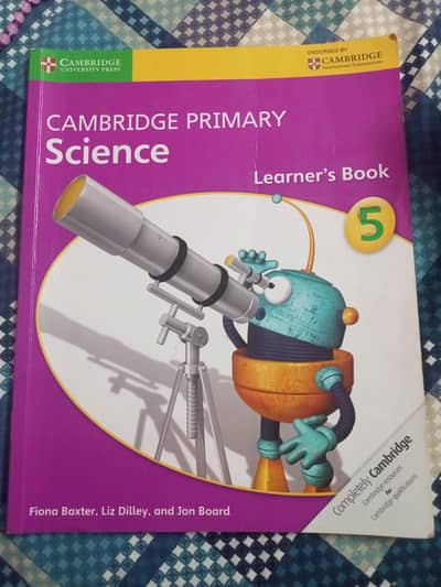 Cambridge primary science learners book