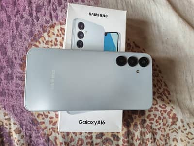 Samsung Mobile A16 complete box pta approved