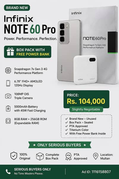 Infinix Note 60 Pro