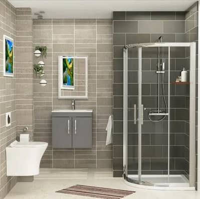 Bathroom shower cubicle-Shower cabins-Glass partition wholesale rates