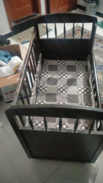 Baby Cot for sale slightly used, matters new