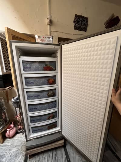 Vertical Freezer 7 drawers
