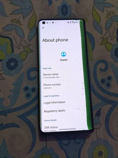 Motorola Edge Plus 12GB 256GB EXCHANGE POSSIBLE