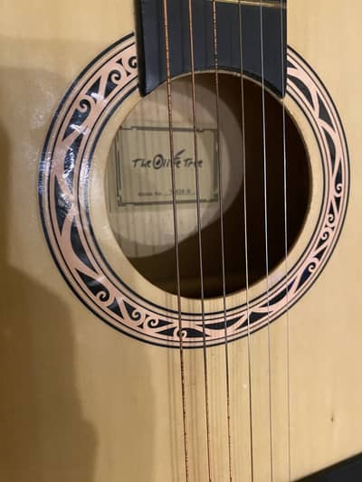 Olive Tree Acoustic Guitar