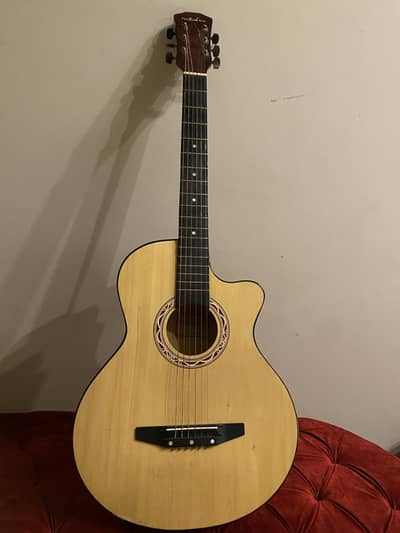 Olive Tree Acoustic Guitar