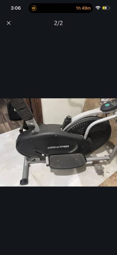 Almost new American fitness bike for exercise in new conditions