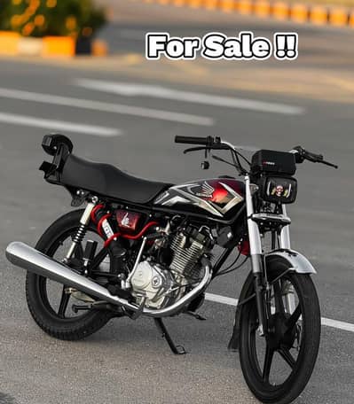 Honda CG 125 | Unregistered | Modified + Original parts