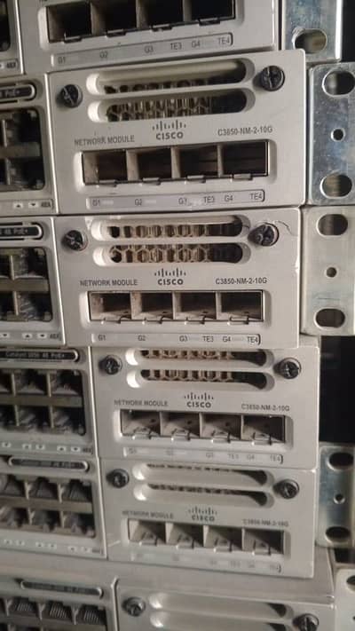 Cisco switch 3850 48port poe with 1G card
