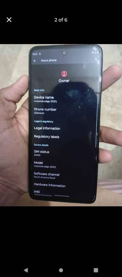 Motorola Edge 2021
