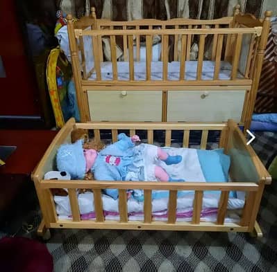 BABY COT WOODEN