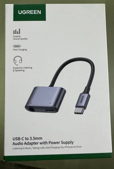 UGREEN Splitter USB-C to 3.5mm Audio & Charging Adapter PUBG