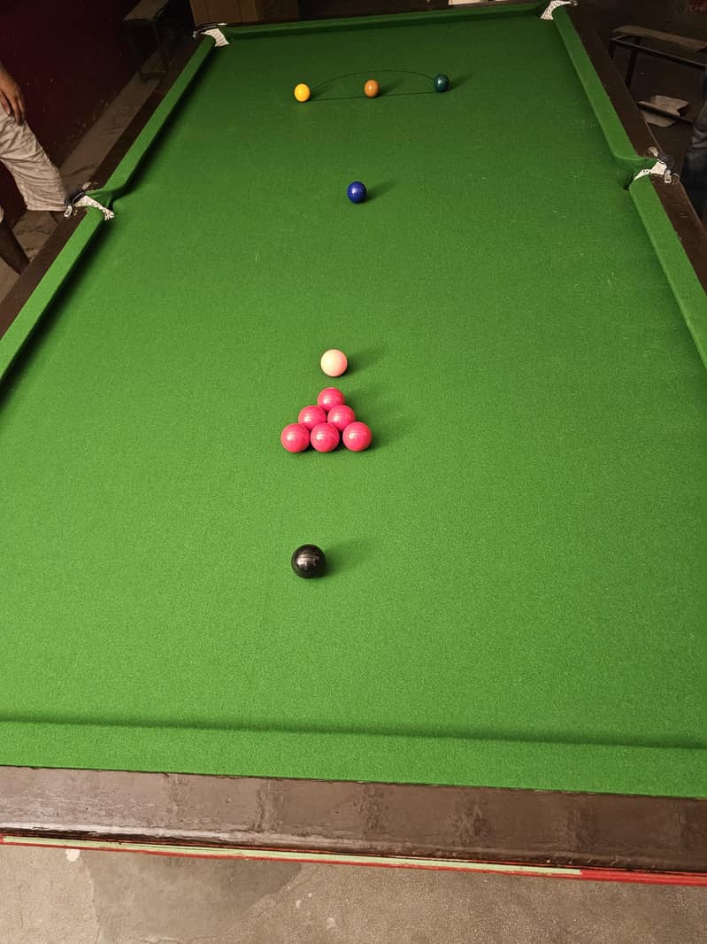 snooker table 5/10 0