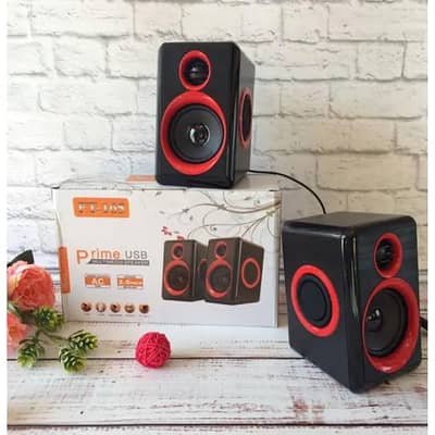 FT 165 Prime USB Speaker - Wired Speaker for Computer and Laptops