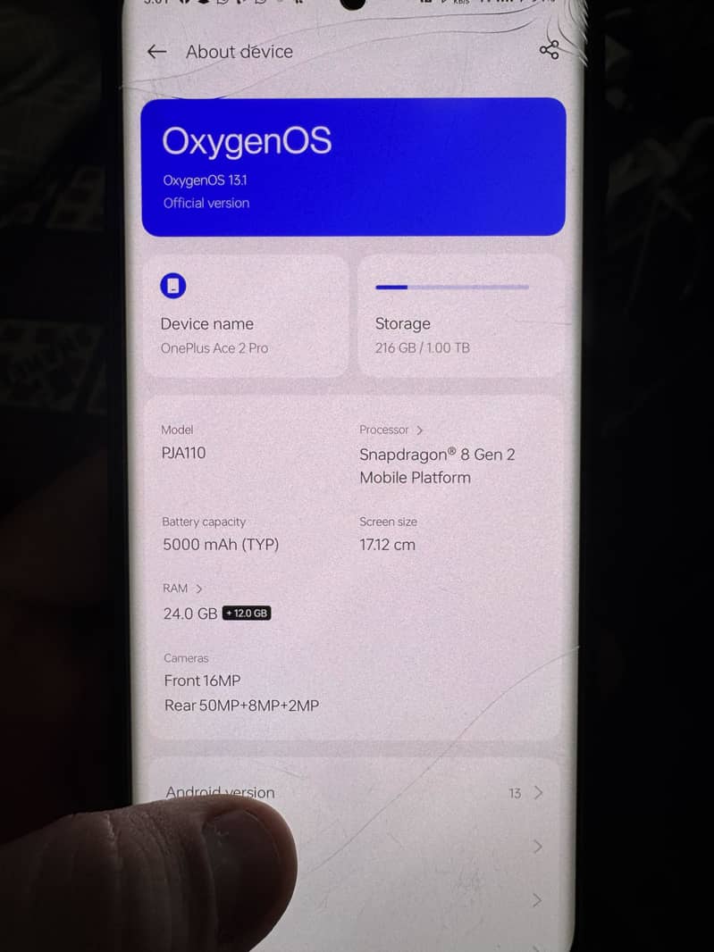 One Plus Ace 2 Pro 4