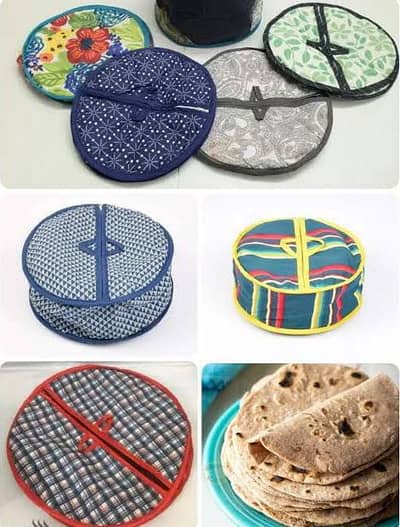 Zipper Roti Cover – Food Keeper | Dust Proof | Random Color