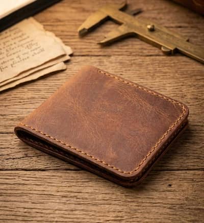 Leather Wallet 100% Leather Made