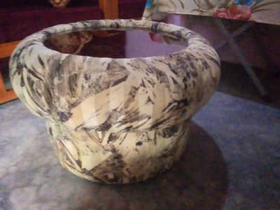 designer round glass top center table for sale  