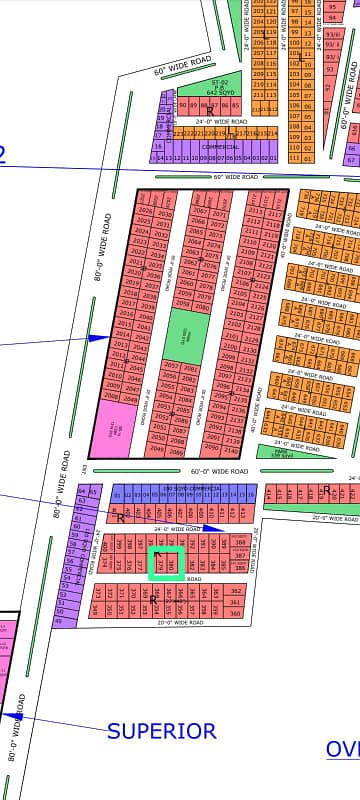R-2058, 120 Sq Yard, Superior Block Plot For Sale
