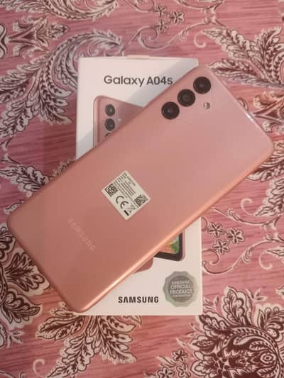 SAMSUNG A04S Mobile 4/128 Gb with Box no open repair condition 10/10 .