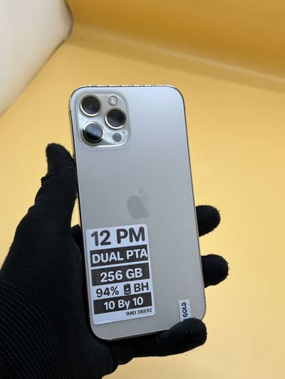 Apple iPhone 12 Pro Max 256 Gb Dual Sim PTA APPROVED 94% BH