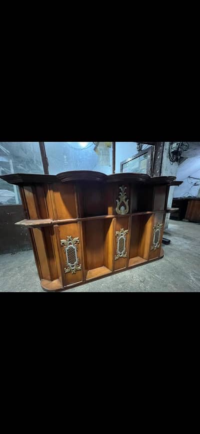 Reception Table pure wood material excellent condition