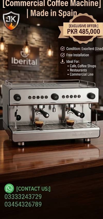 Commercial Coffee Machine Spain