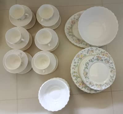 Arcopal France 64 Piece Dinner Set - Unused