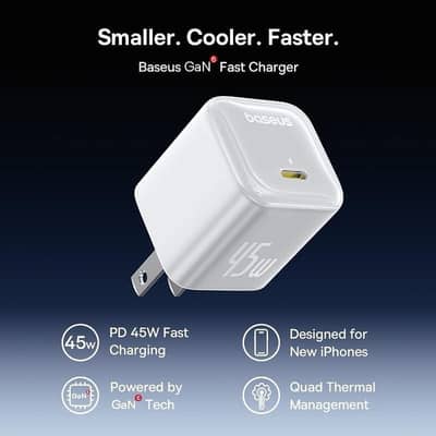 Baseus 45 watt original charger
