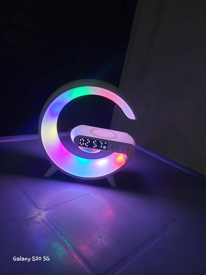 Table lamb G shape clock 0