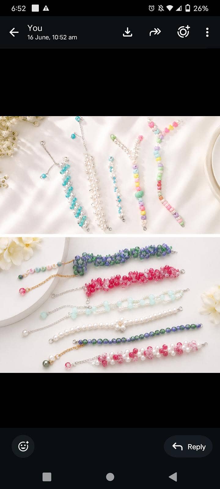 Hand made bracelets 0