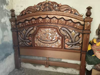 King bed and dressing
