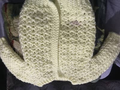 Crochet open jersy
