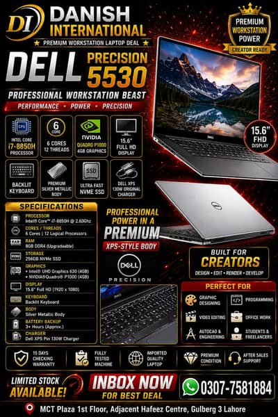 Dell Precision 5530 _ H processer