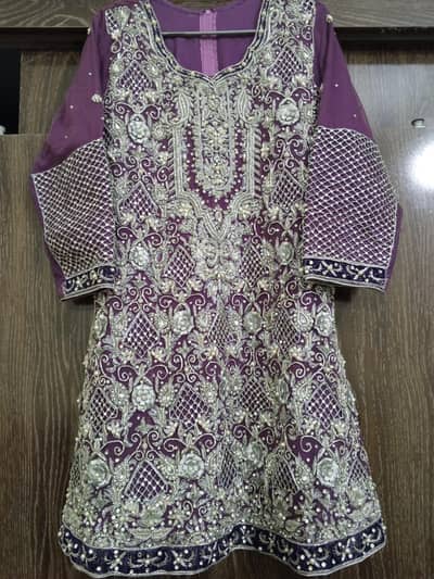 Bridal walima dress