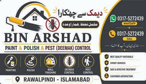 Bin Arshad Paint's &Pest Control Solution