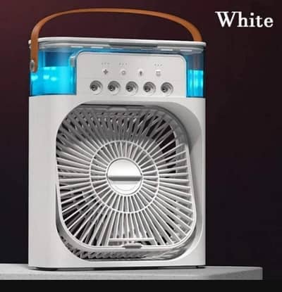 WHITE AIR HUMIDIFIER FAN 20W PORTABLE