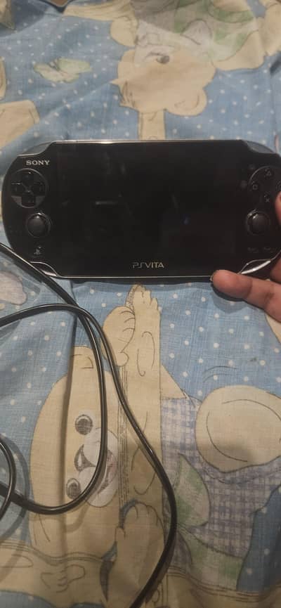 ps vita oled fat 64 gb sd original display not working  jailbroken