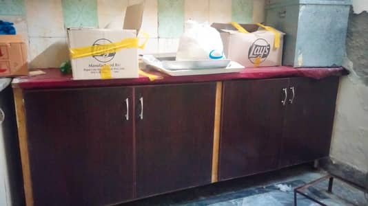 4 sides Divider 9 feet long kitchen Shelfs