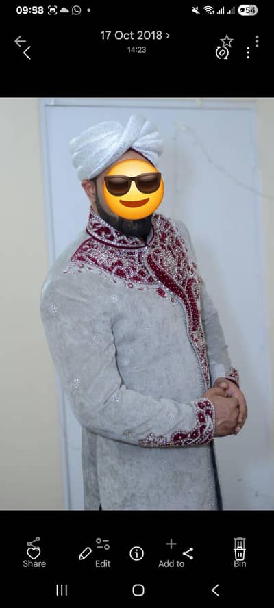 silver and mehroon