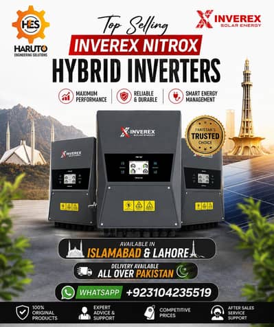 Inverex Nitrox Inverter | Hybrid Inverter | Solar Inverter | Nitrox
