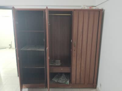 Solid 3 Door Cupboard for Sale (Negotiable Price)