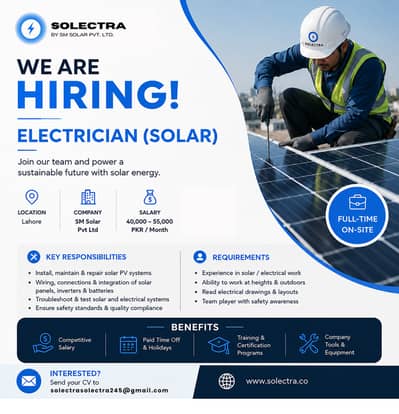 Electrician (Solar)