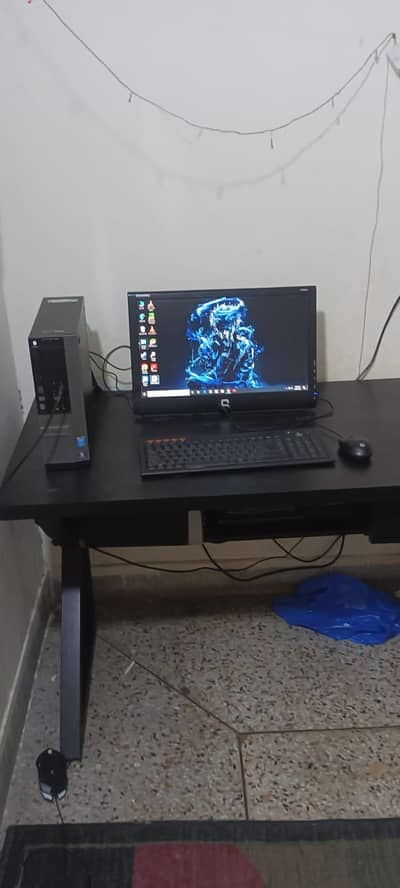 Intel i5 4th Gen PC | 8GB RAM | 128GB SSD | Compaq Monitor